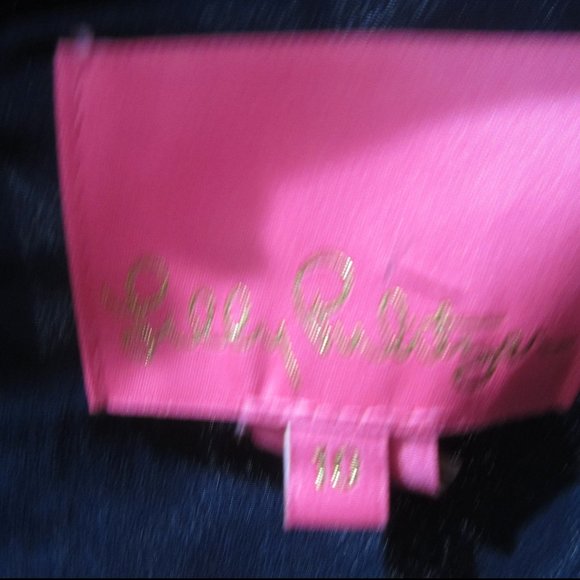 Lilly Pulitzer 10 Kathie Dress True Navy - Picture 2 of 8